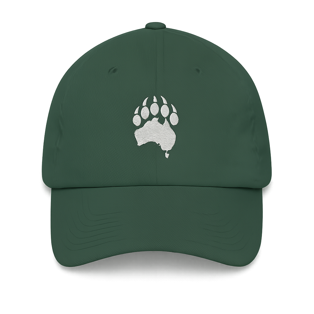 Aussie Bear Paw Baseball Cap